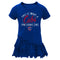 Chicago Cubs Girl Ruffled Tee Dress