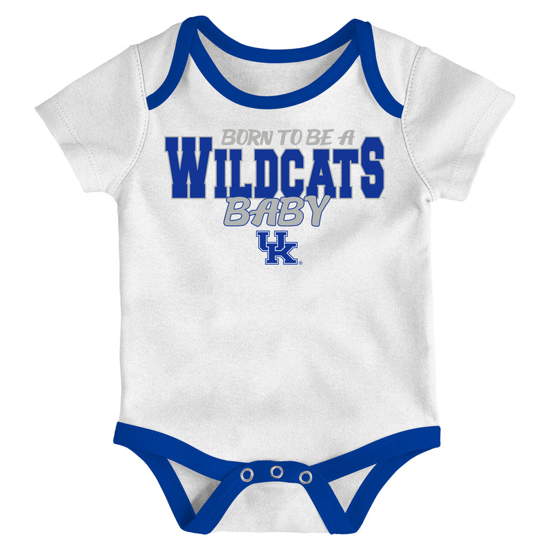 Kentucky Wildcats Basketball Bodysuit 3-Pack