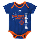 Knicks Infant 3 Point Bodysuit Set