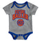 Knicks Future Baller 3-Pack Bodysuit Set