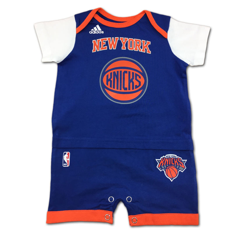 Knicks Basketball Newborn Jersey Romper