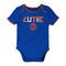 Knicks Baby Girl 3 Pack Short Sleeve Bodysuits