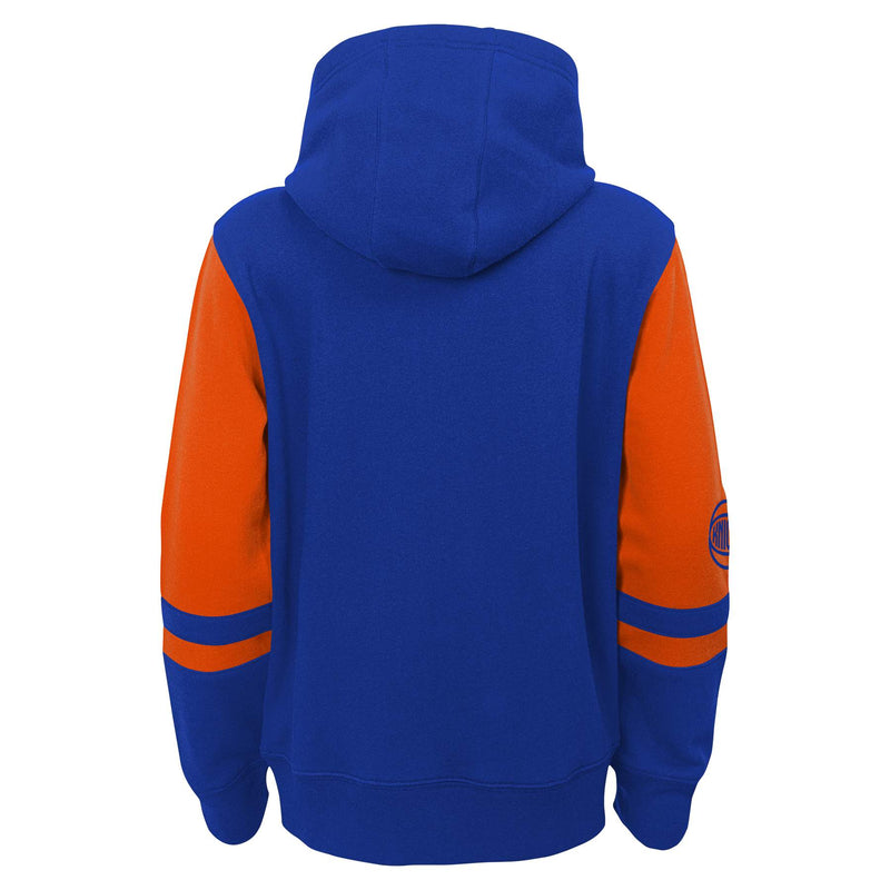 Knicks Fleece Hooded Zip Up Sweatshirt
