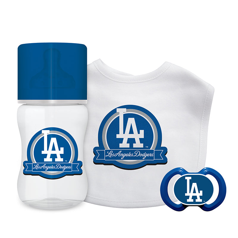 Dodgers 3 Piece Infant Gift Set