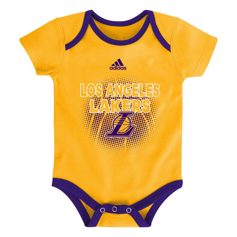 Lakers Infant 3 Point Bodysuit Set