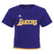 LA Lakers Infant/Toddler Short Sleeve Shirt and Pants Outfit
