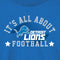 Detroit Lions Boys Long Sleeve Tee in Blue