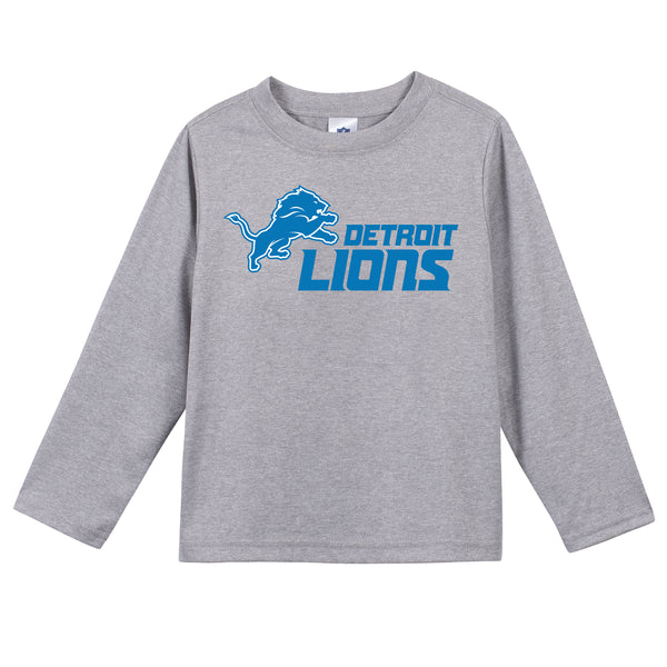 Detroit Lions Boys Long Sleeve Tee – babyfans