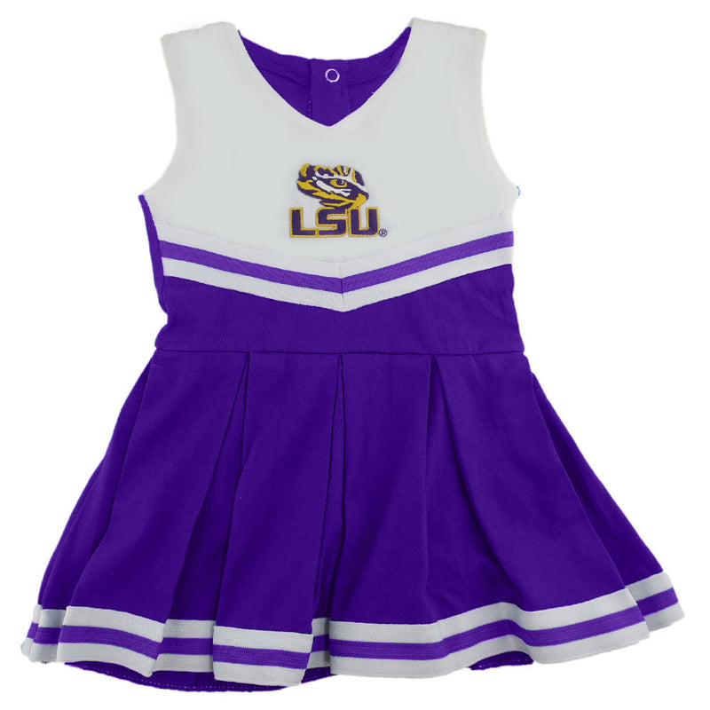 LSU Tigers Infant Cotton Cheerleader Dress