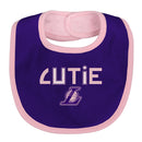 Pink Lakers Cutie Bib Pack