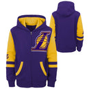 Lakers Full Zip Hooded Sweatshirt