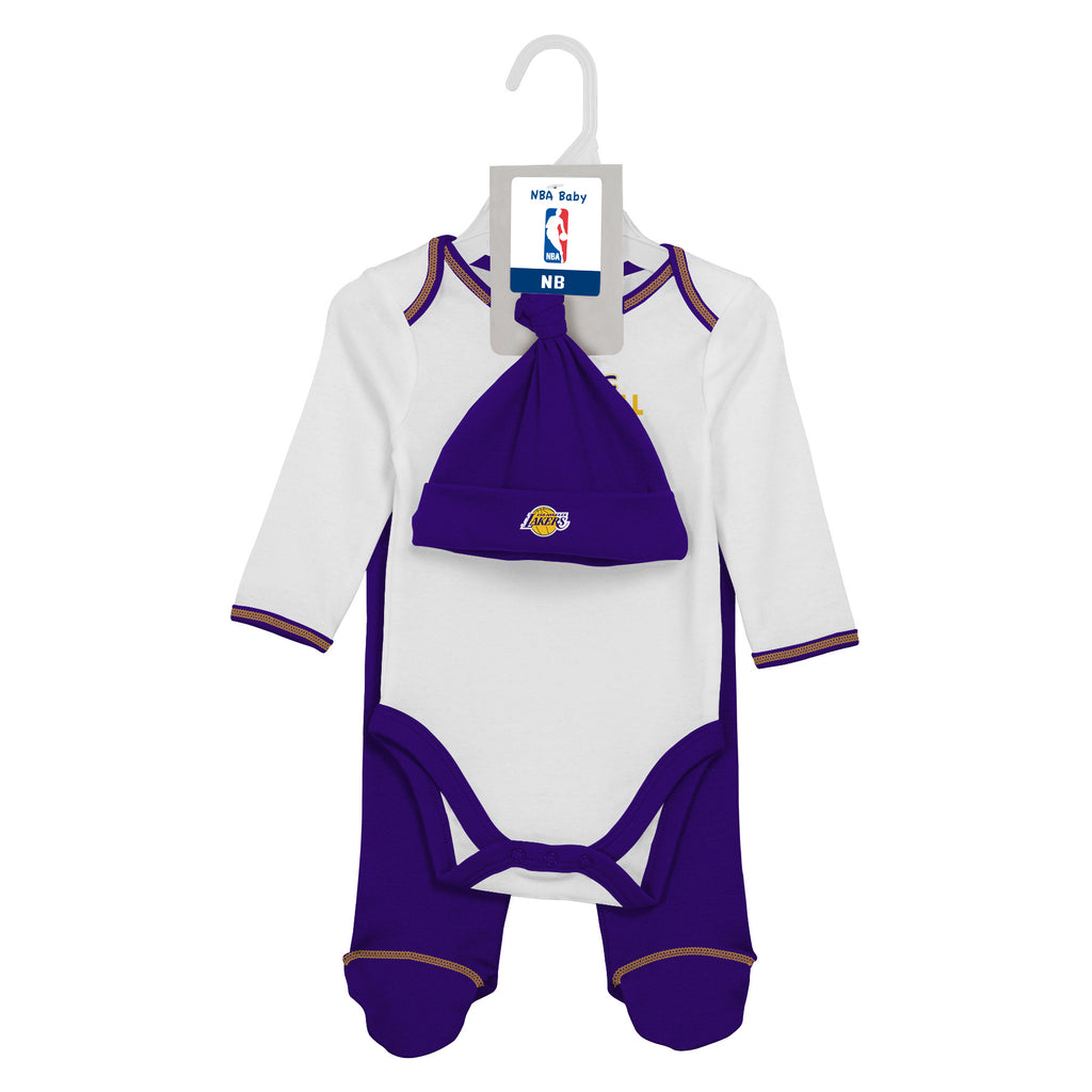Los Angeles Lakers Future Basketball Legend 3 Piece Outfit – babyfans