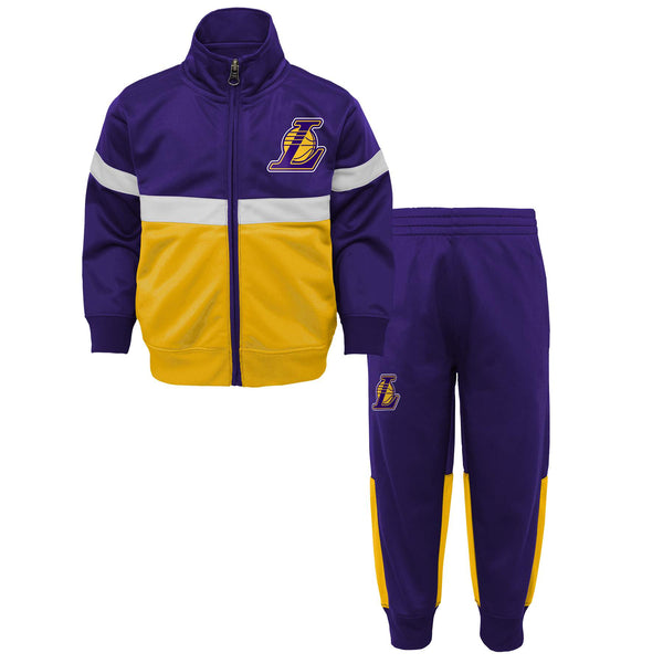 Lakers Shot Caller Track Jacket and Pants Outfit – babyfans