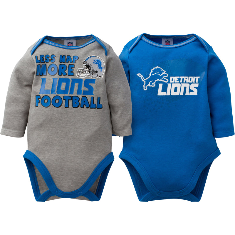 Baby Lions Long Sleeve Onesie Two Pack