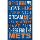 Mets In This House Wall Décor.