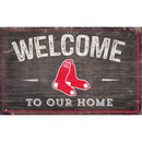 Red Sox Welcome to Our Home Wall Décor.