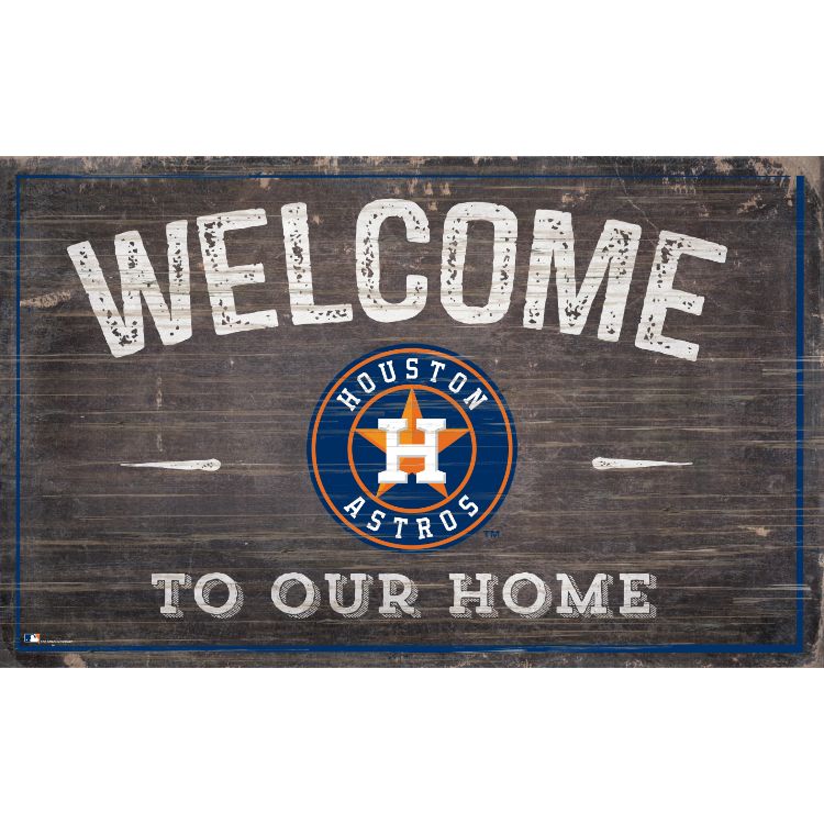 Astros Welcome to Our Home Wall Décor.