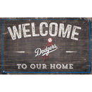 Dodgers Welcome to Our Home Wall Décor.