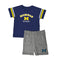 Michigan Knit Tee Shirt and Shorts