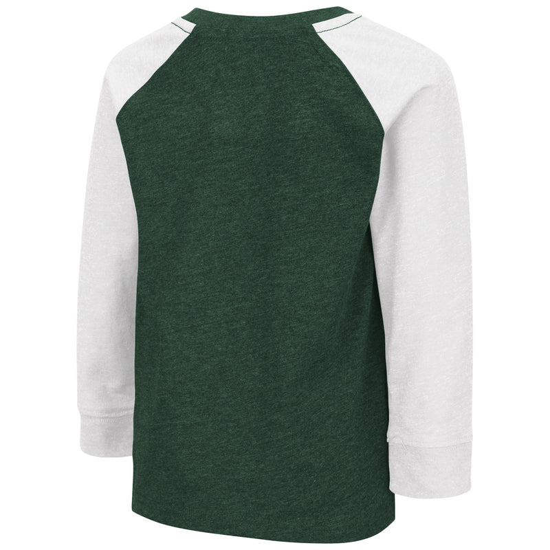 Michigan State Spartans Long Sleeve Raglan Shirt