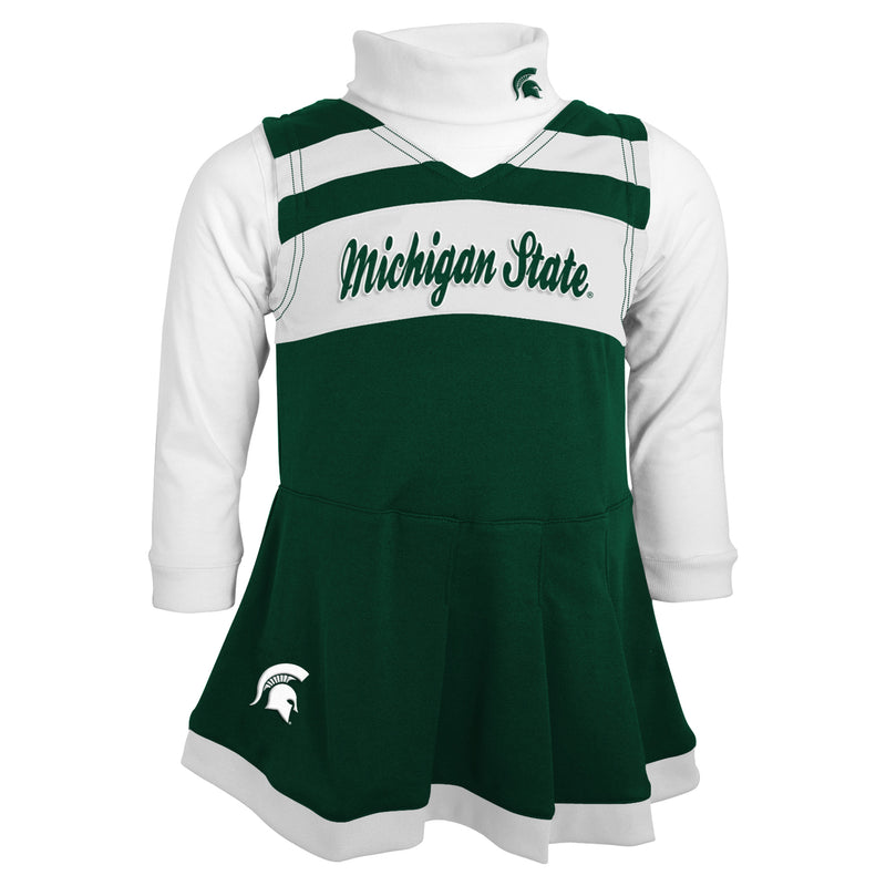 Michigan State Kids Cheerleader Outfit