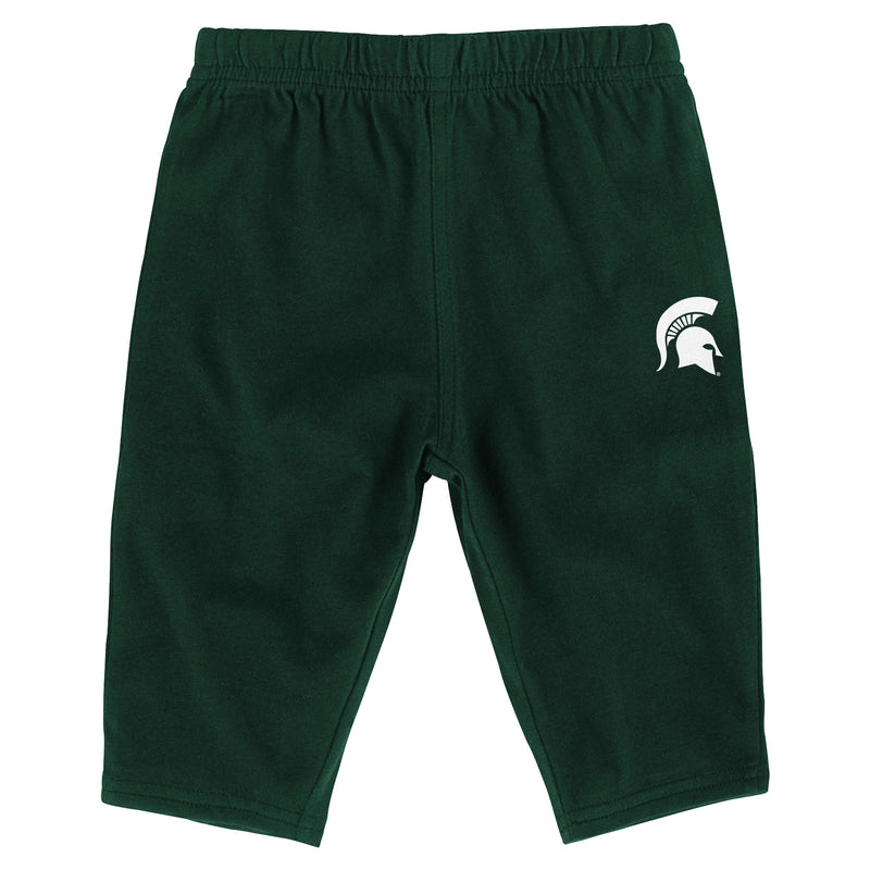 Michigan State Long Sleeve Creeper & Pants Outfit