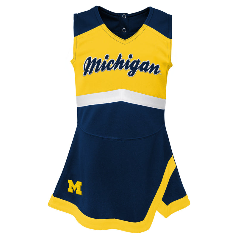 Michigan Wolverines Infant Cheerleader Dress