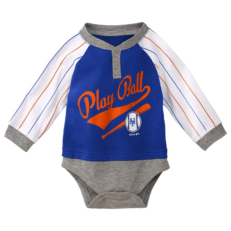 Official Baby New York Mets Gear, Toddler, Mets Newborn Baseball Clothing, Infant  Mets Apparel