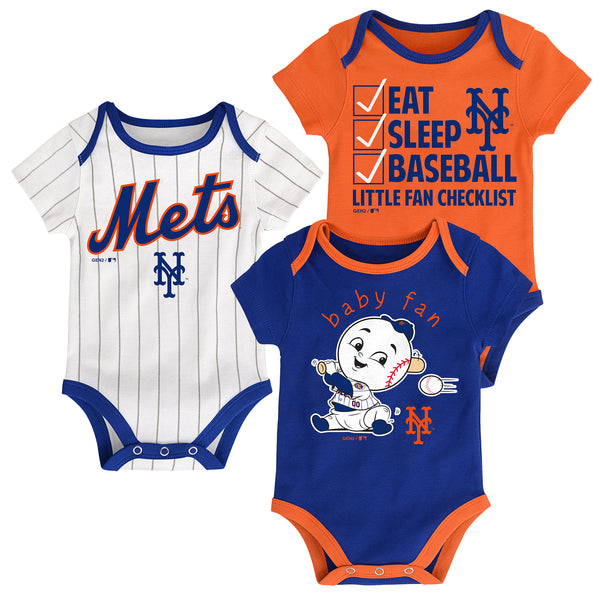 Mets Fantastic Baseball Creeper Set – babyfans