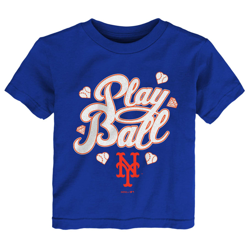 Mets Girl Play Ball Tee