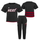 Miami Heat Infant/Toddler Short Sleeve Shirt and Pants Outfit