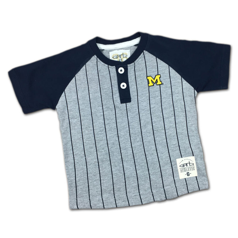 Michigan Vintage Pinstripe Jersey (Size_2T-4T)