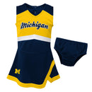 Michigan Wolverines Cheerleader Outfit