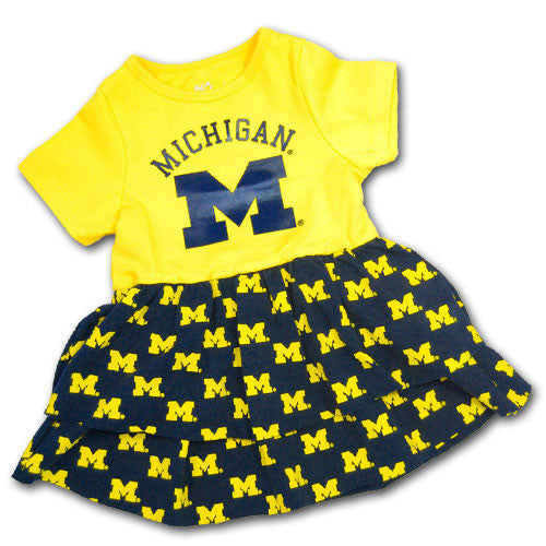 Michigan Infant Skirted Dress