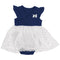 Michigan Baby Girl Tutu Bodysuit Dress