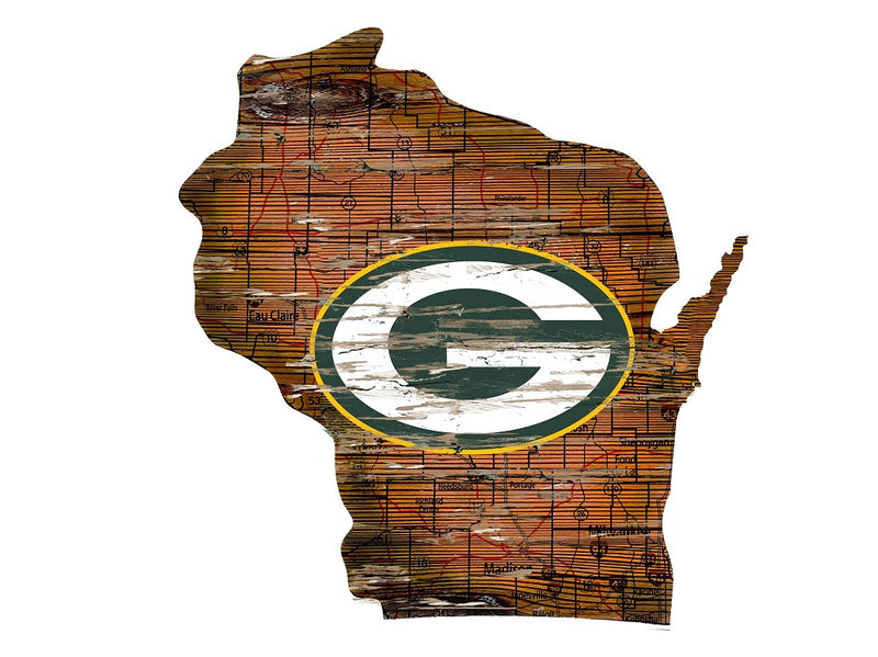 Packers Room Decor - State Sign