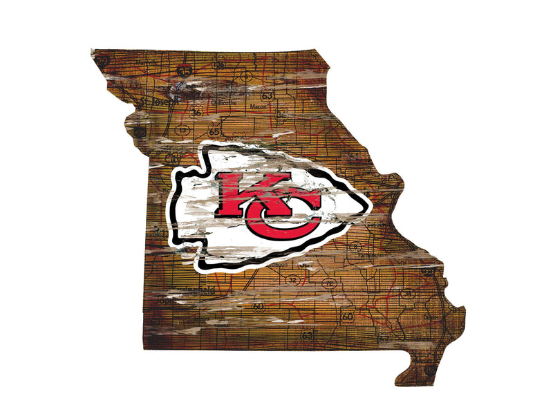 Chiefs Room Decor - State Sign
