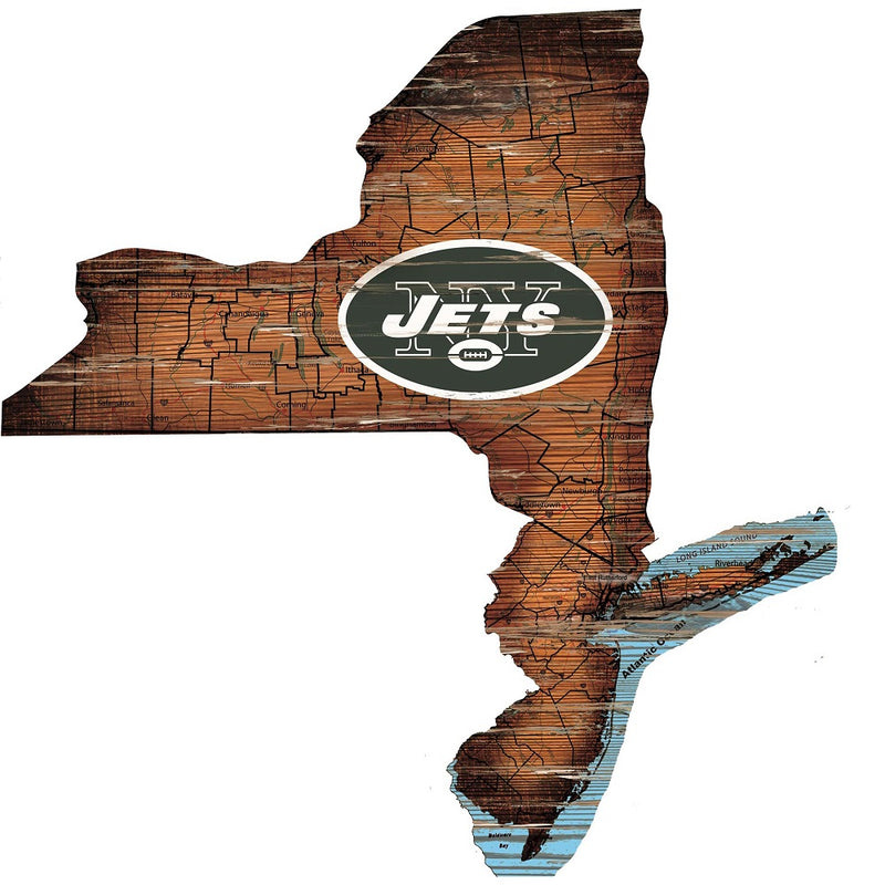 Jets Room Decor - State Sign