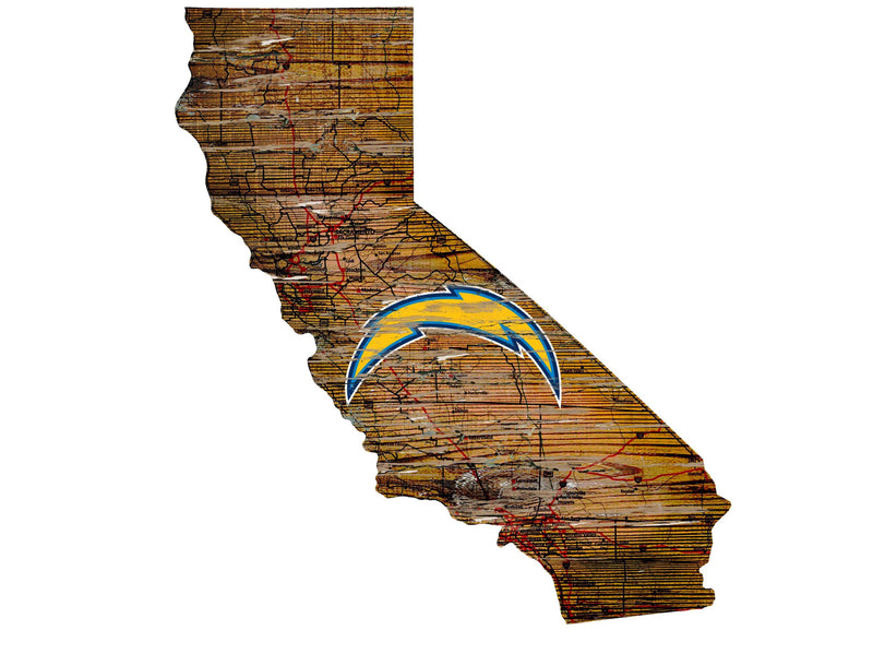 Chargers Room Decor - State Sign