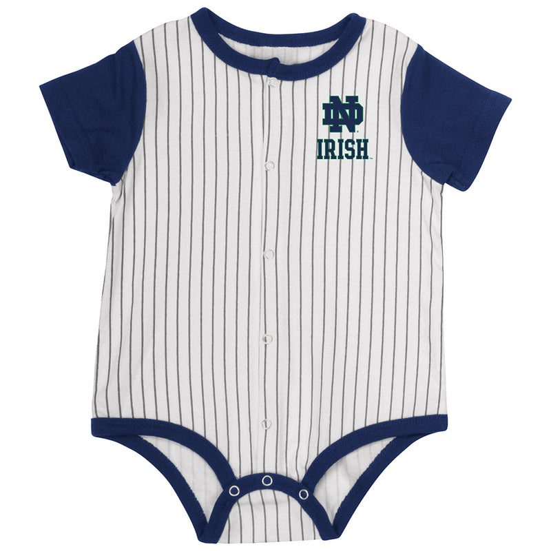 Notre Dame Baby Boy Baseball Creeper