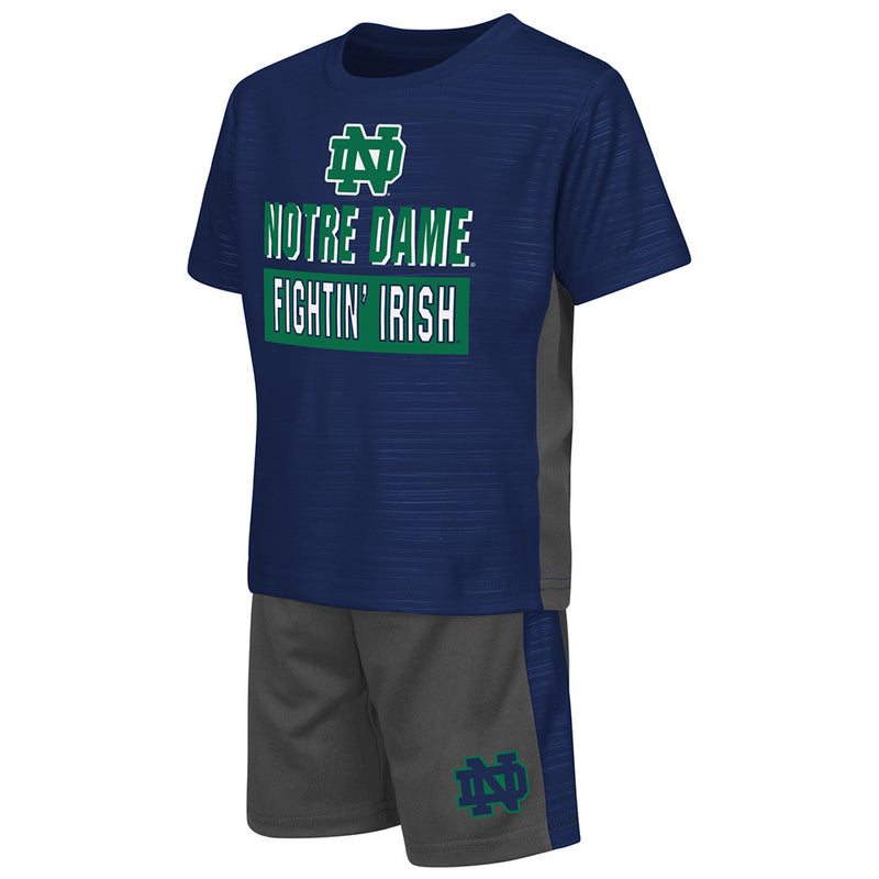 Notre Dame Active Shirt and Shorts Set
