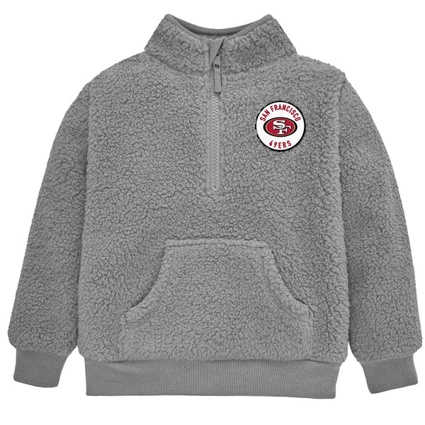 San Francisco 49ers Cropped Zip-up Tee 