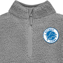 Infant & Toddler Boys Lions 1/4 Zip Sherpa Top