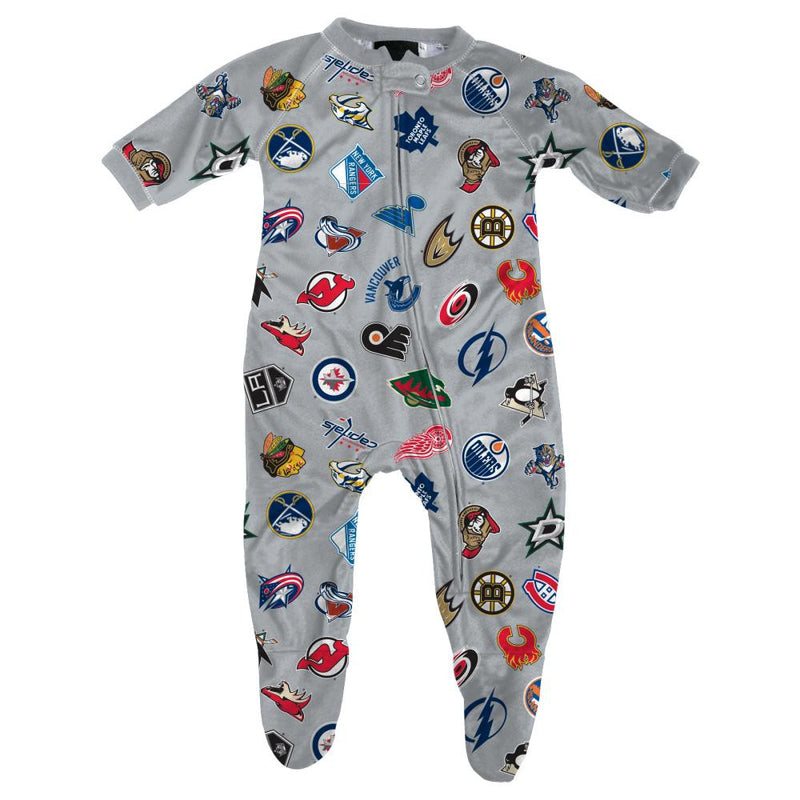 NHL Baby Logo Pajamas