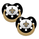 New Orleans Saints Team Colors Pacifiers