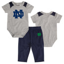 Notre Dame Short Sleeved Onesie & Pants Outfit