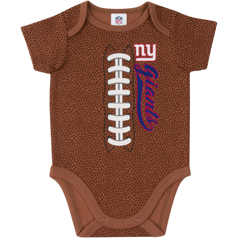 Giants Baby Fan Football Bodysuit