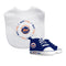 Mets Baby Bib with Pre-Walking Shoes