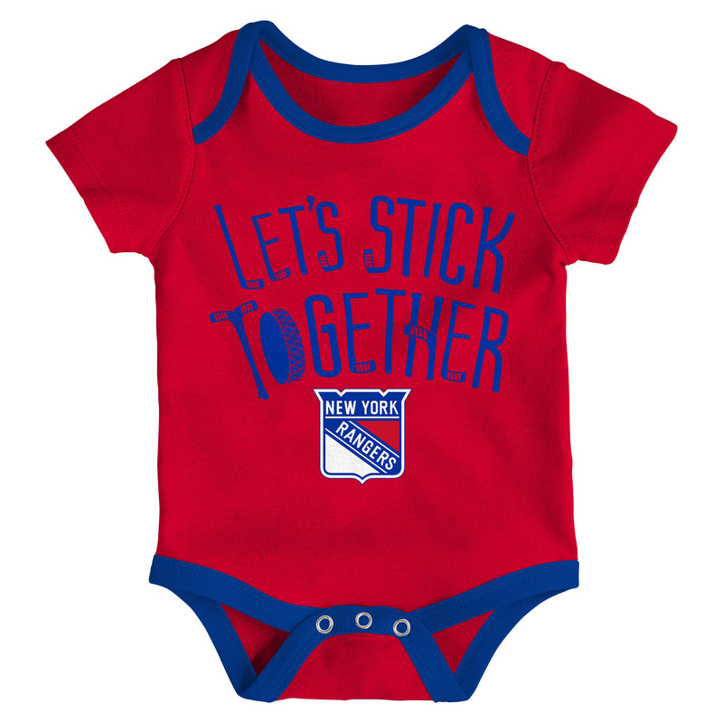 New York Rangers With Daddy Shirt or Bodysuit 
