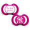 Yankees Pink Variety Pacifiers
